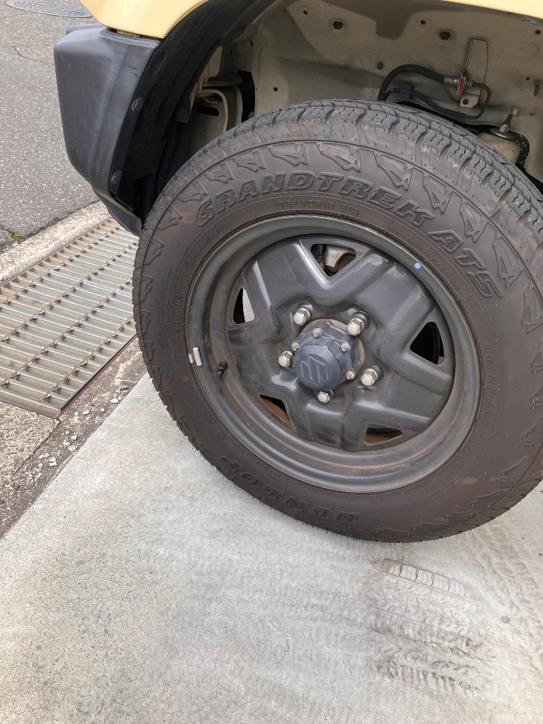 GRANDTREK ダンロップ グラントレック AT5 175/80R16 91S RBL ジムニー