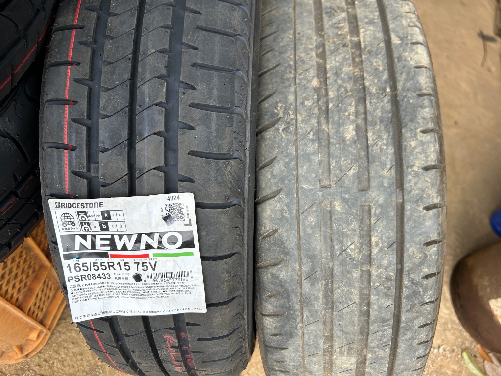 Bridgestone NEWNO 165/55R15 サマータイヤ 4本セット NEWNO ブリヂストン ニューノ 165/55R15 75V サマータイヤ 夏