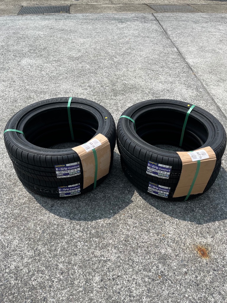 全国送料込☆165/55R15☆新品4本セット☆グッドイヤー☆E-Grip Efficient Grip グッドイヤー E-Grip ECO EG02 165/55R15 75V