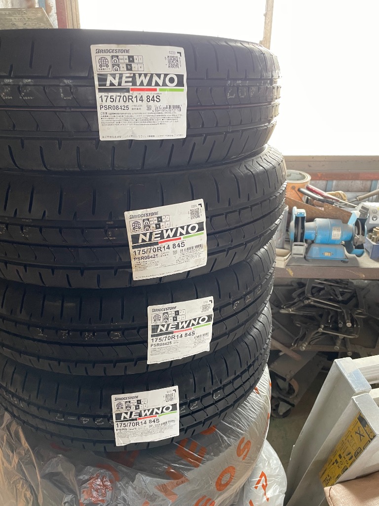 23年製新品未使用ブリヂストン ニューノ 175/70R14 2本セット BRIDGESTONE 【送料無料】2023年製 175/70R14 84S 新品 4本