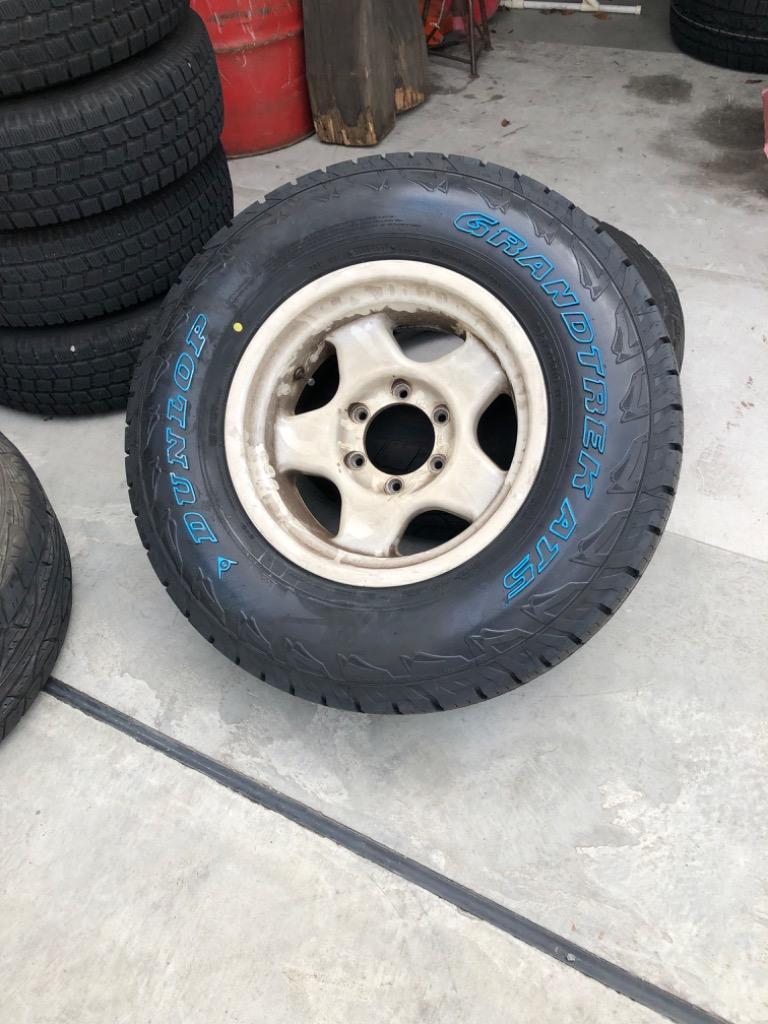 ダンロップ DUNLOP GRANDTREK AT23 265/70R16 5本 楽天市場】DUNLOP ダンロップ GRANDTREK AT23 265/70R16 新車