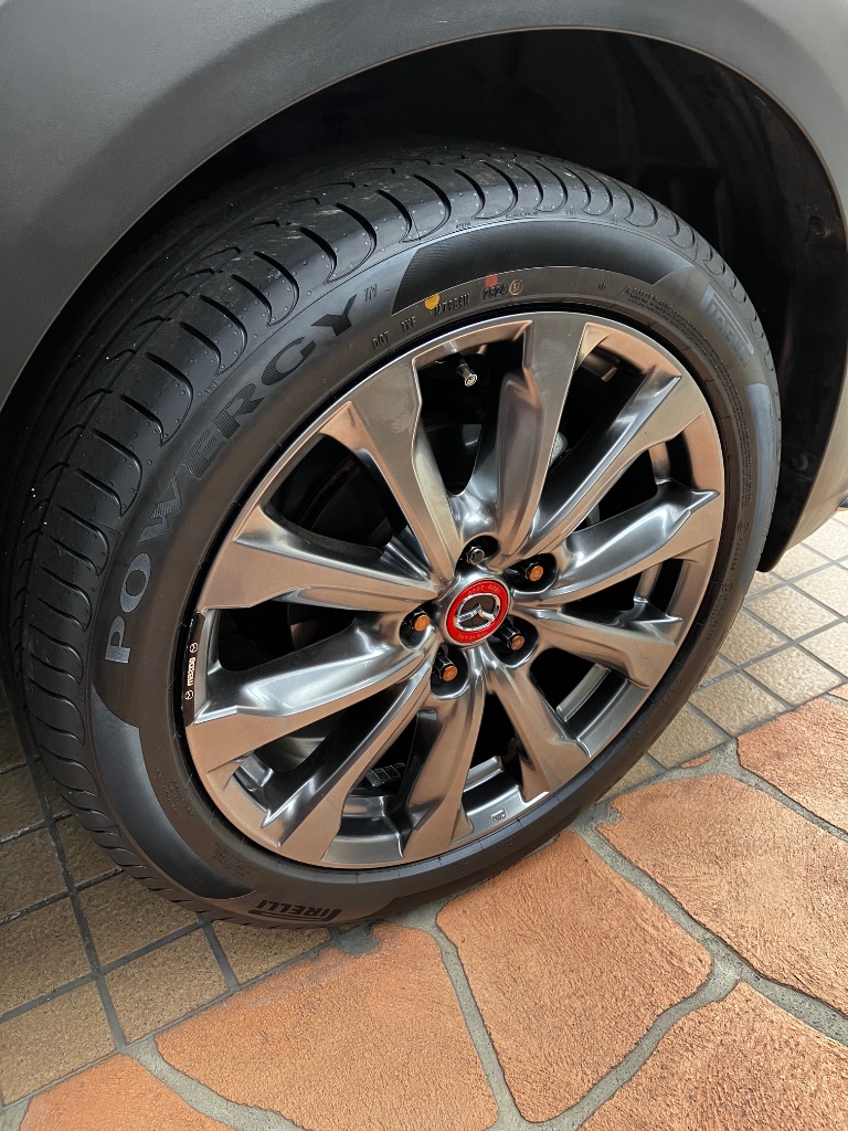 250820-03 ②PIRELLI POWERGY ラジアルタイヤ2本