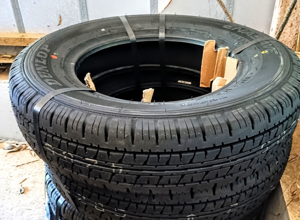 エナセーブ ダンロップ VAN01 165R14 8PR サマータイヤ 2本