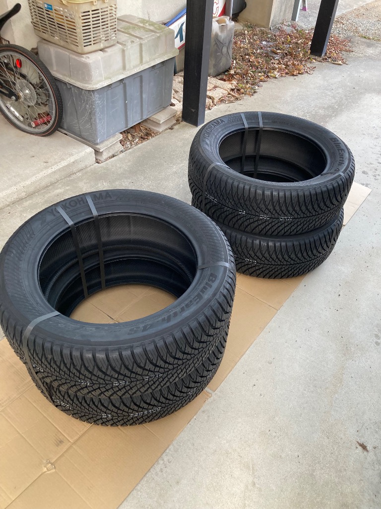未使用24年製 オールシーズン185/55R15 2本セットBluEarth4S YOKOHAMA BLUEARTH-4S AW21 165/55R15 75V | タイヤの通販 販売