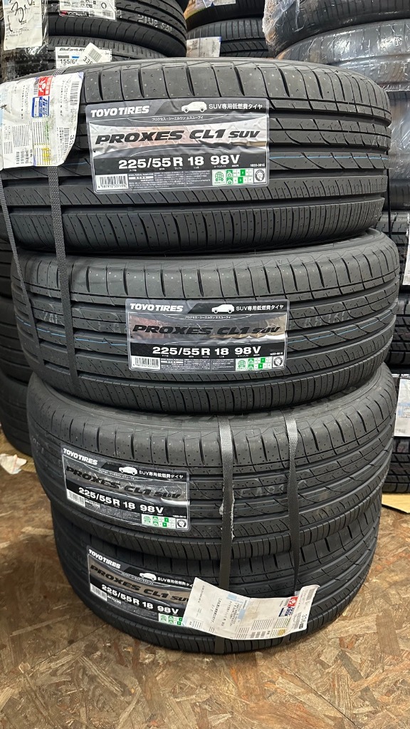PROXES トーヨータイヤ CL1 SUV 225/55R19 99V サマータイヤ 4本
