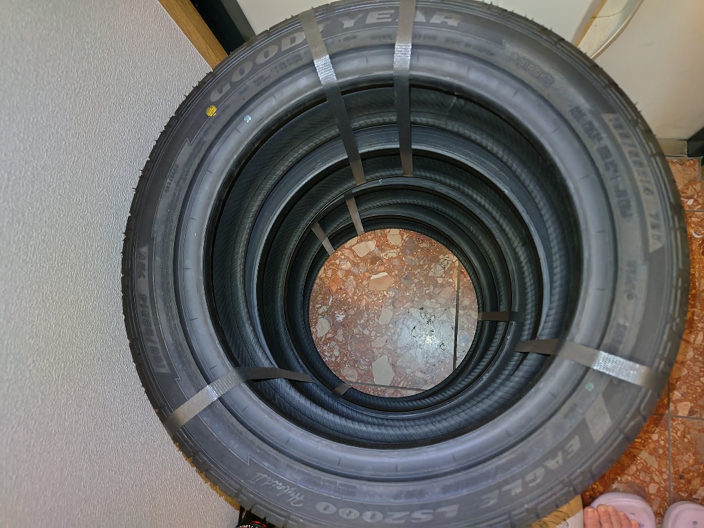 EAGLE LS 生産終了 グッドイヤー LS2000 HybridII 165/55R14 72V