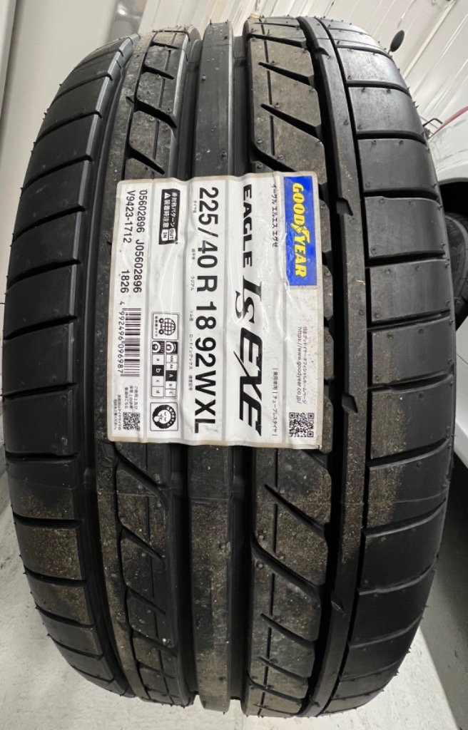 グッドイヤー（GOODYEAR） 2024年製 イーグル LS EXE 225/40R18 92W XL