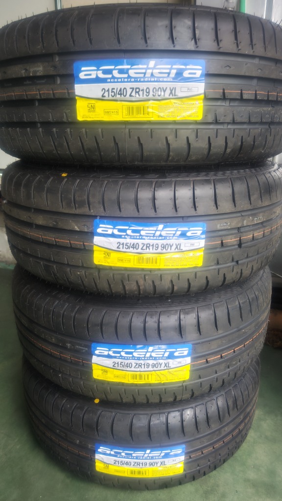 4本セット 215/40R19 90Y XL アクセレラ PHI : SUPER TIRE