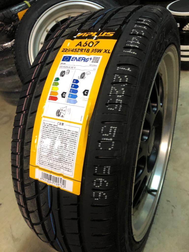 2022年製 エイプラス APLUS A607 18インチ 225/45R18 95W XL ZR サマータイヤ 夏タイヤ 単品1本  :4apls2254518:タイヤ倶楽部 - 通販 - Yahoo!ショッピング