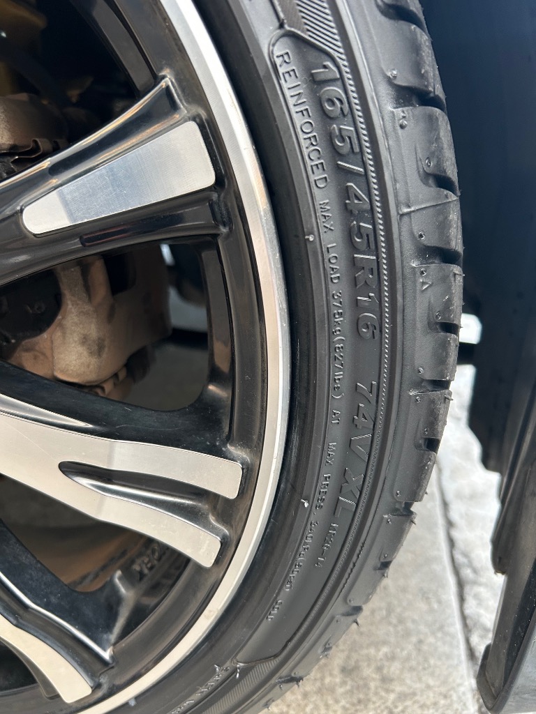 KAISER（KENDA） 165/45R16 4本セット 2024年製造 新品サマー
