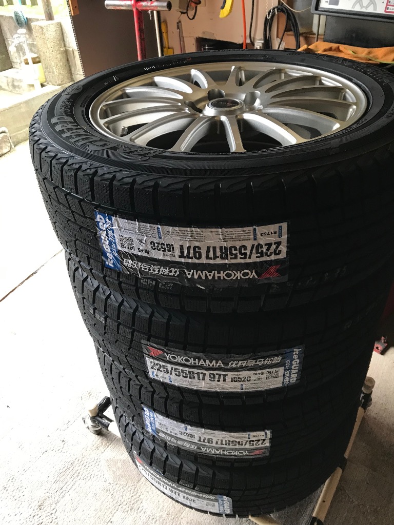 iceGUARD 9月中旬入荷 【2025年製】 YOKOHAMA 225/55R17 97T