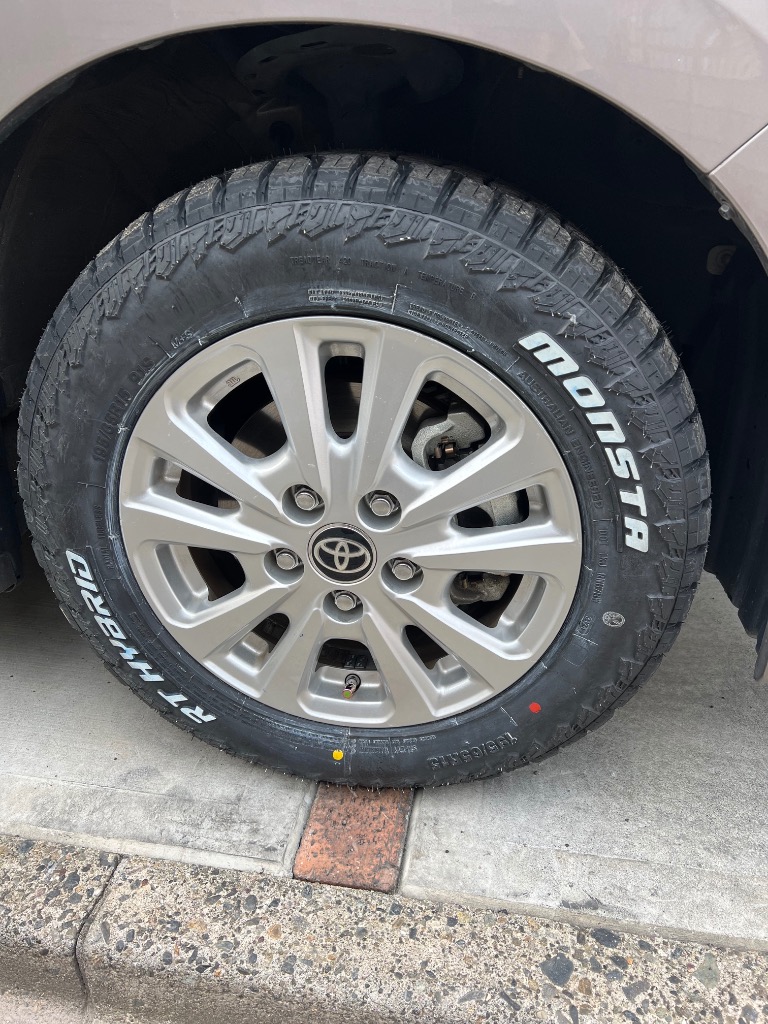 MONSTA TYRES 4本セット 195/65R15 2024年製 モンスタ RT HYBRID