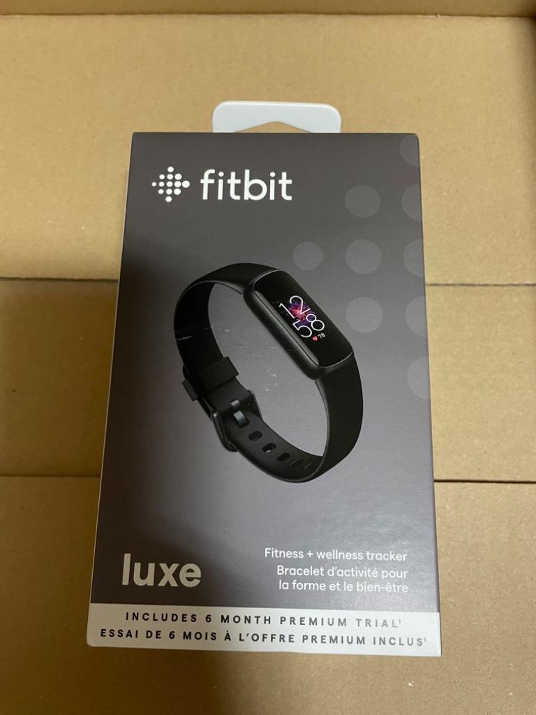 Fitbit Luxe ブラック グラファイト ステンレススチール フィット 