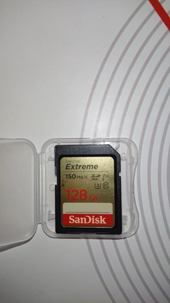 サンディスク Sandisk SDXC 128GB メモリーカード UHS-1 V30 U3