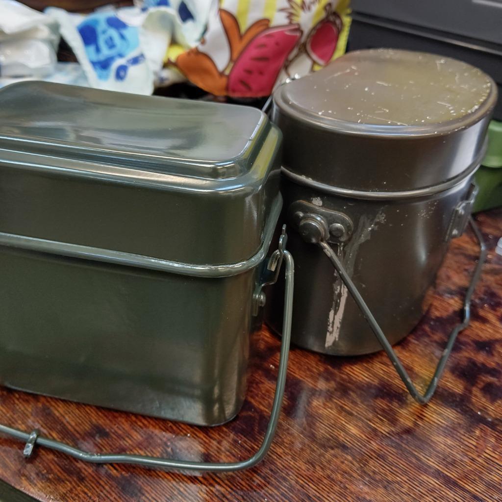 ベトナム軍 兵式飯盒 2合 2型 兵式 軍用 飯盒炊爨 調理器具 水蒸気炊飯