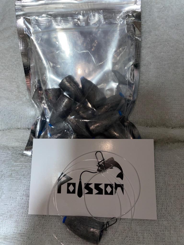 Poisson（ポアソン） チューブ入りバレットシンカー 30g 15個 釣り 重り ワーム テキサスリグ :4571551190145:TKストア  千葉本店 - 通販 - Yahoo!ショッピング