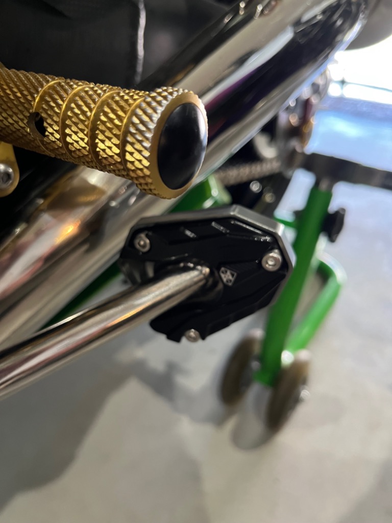 サイドスタンド プレート カワサキ用 ZX-25R Z250 ニンジャ250