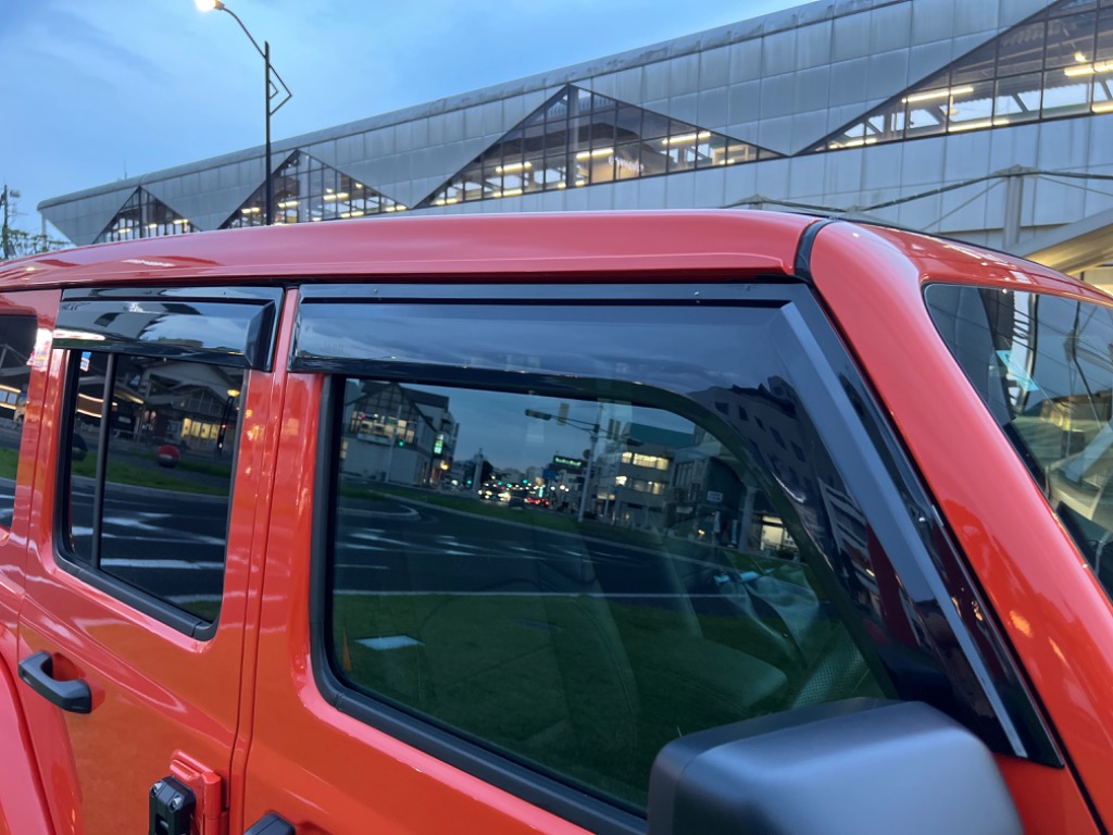 Jeep ジープラングラーjk　ウィンドウ　ドアバイザー 4枚セット 純正品❗ 楽天市場】ジープ ラングラー JK ワイド ドアバイザー 純正 より