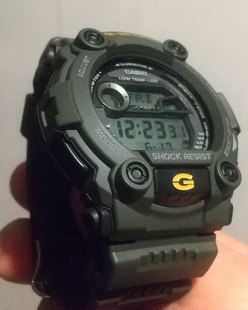CASIO G-SHOCK WATCH G-7900 G-7900-3 MOON DATA TIDE GRAPH