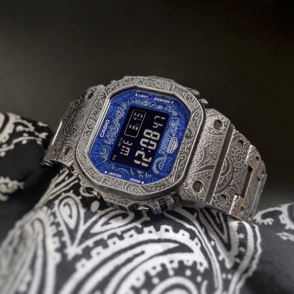 【超美品】最安値 G-SHOCK GW-B5600BP-1JF ペイズリー柄 GW-B5600BP-1JF | CASIO