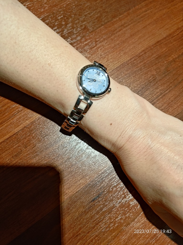 SEIKO SEIKOセレクション SWFA195 ソーラー時計 花柄文字盤