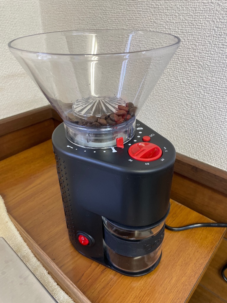 きゅう【新品】【未使用】BODUM コーヒーグラインダー bodum コーヒーグラインダー 公式 ボダム ビストロ 電動コーヒー