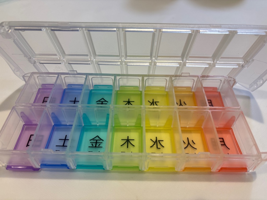 Fullicon ピルケース 人気商品！実用的錠剤ケース 2重飲み防止