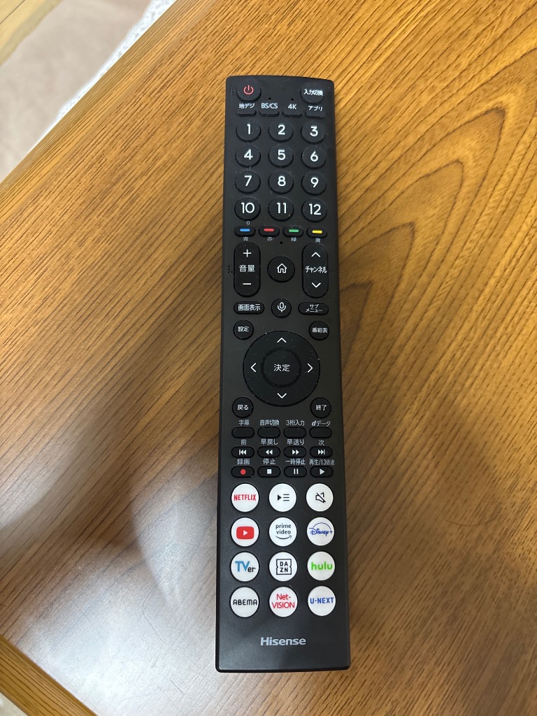 ✨即購入ok✨Hisense ハイビジョンLED液晶テレビ リモコン付き　50型 ハイセンス Hisense 50V型4Kチューナー内蔵 LED液晶テレビ 50E6K