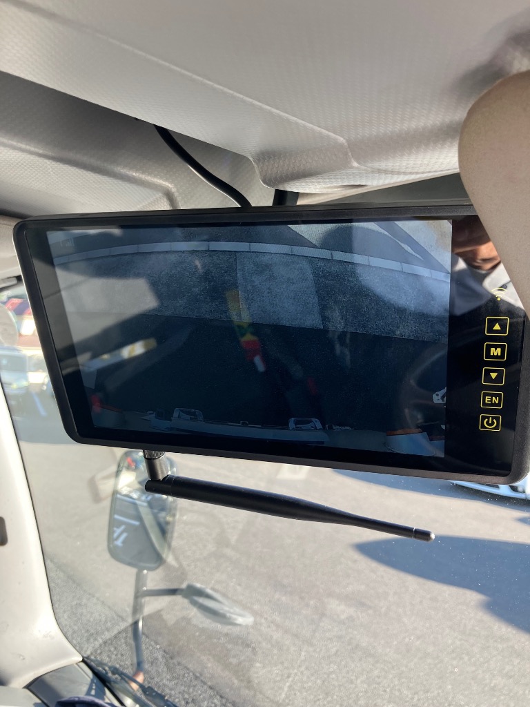 バックカメラ 後付け トラック用品 ワイヤレス モニターセット 24v