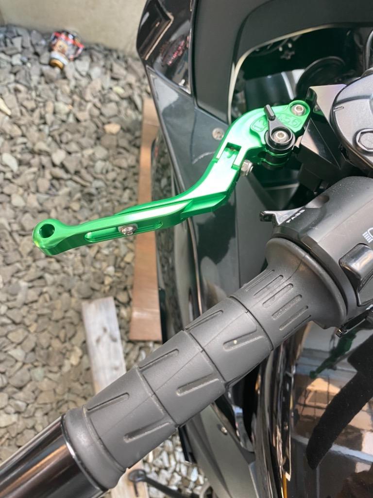 可倒式 ブレーキクラッチ レバーセット 6段階アジャスター式 長さ調整可 緑 Ninja400R/ER-4N/VERSYSに  :K750F44-CYG-A:66shopping - 通販 - Yahoo!ショッピング