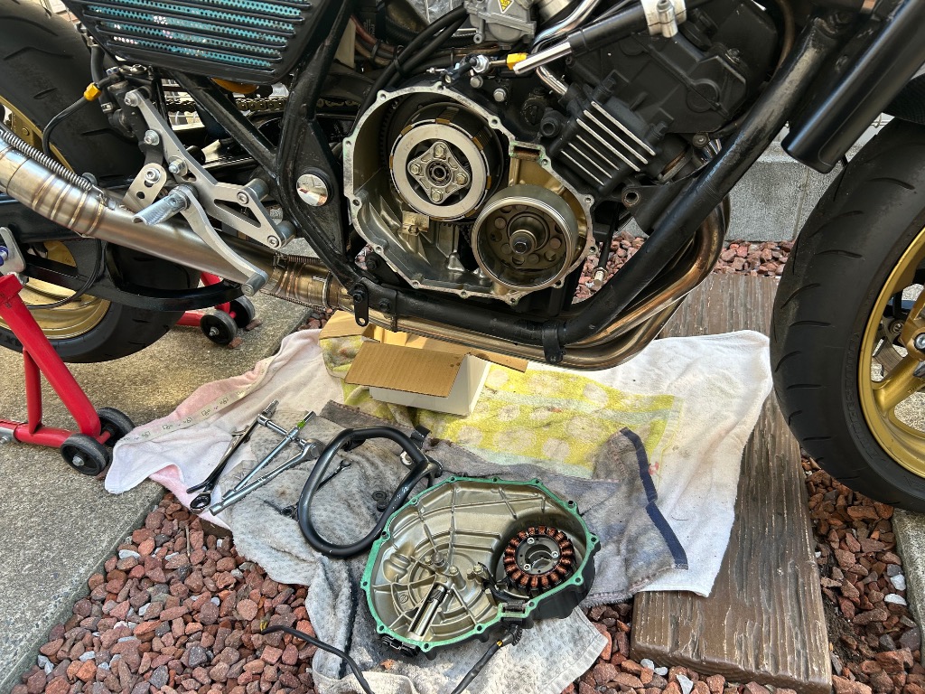 ホンダ ホーネット250/ジェイド250 互換用ステーターコイルASSY