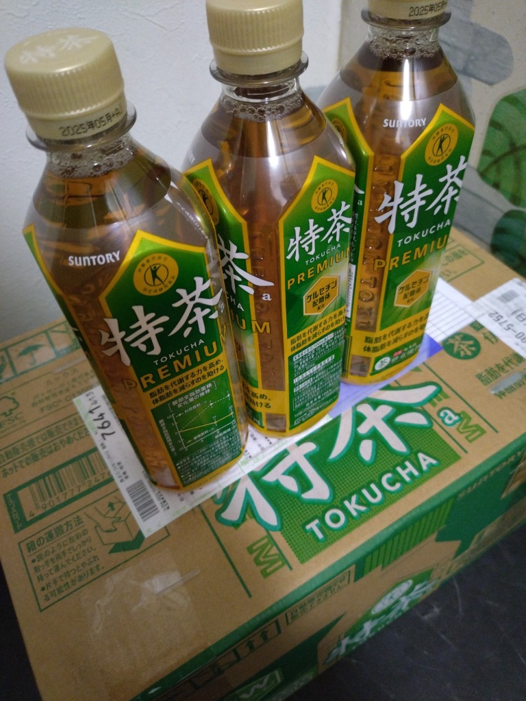 ふくさん専用　サントリー 特茶 500ml（特保）2箱（計48本） 特茶 サントリー 選べる 伊右衛門 トクホ 500ml PET 48本 24本