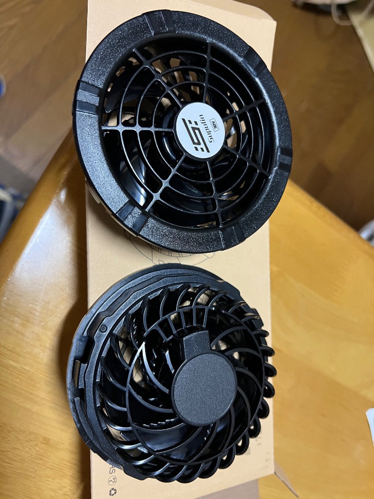 2025最新＆空調ウェアファン 】30v 空調作業服ファン 2個セット