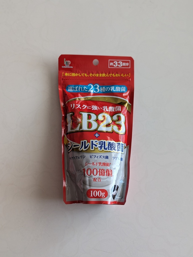 乳酸菌LB23+シールド乳酸菌　　100g（約33回分）