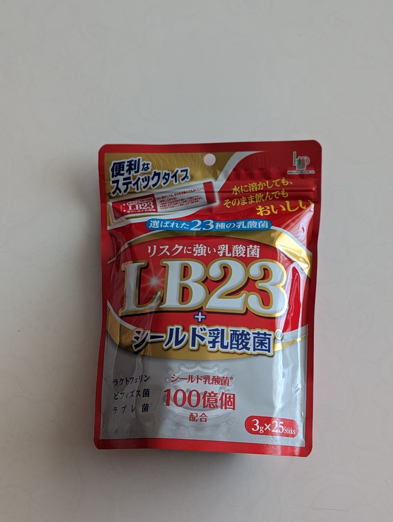 乳酸菌LB23+シールド乳酸菌　スティックタイプ　3g×25包