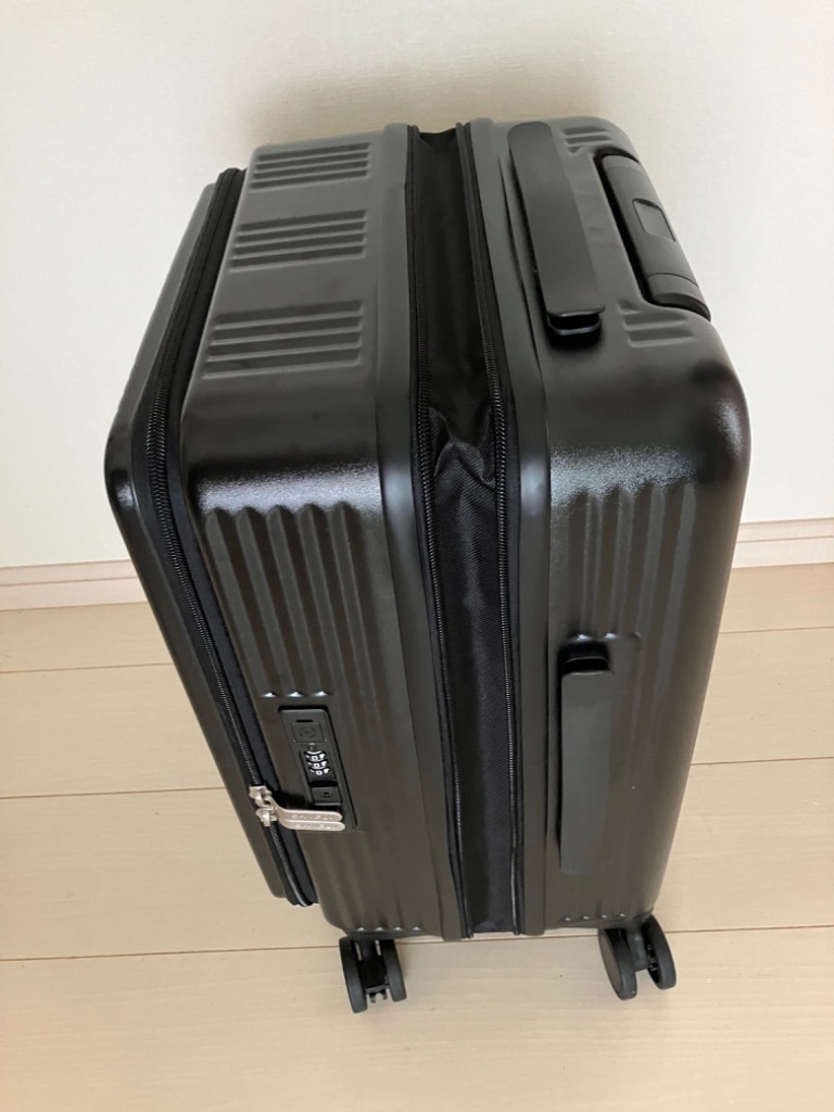 スーツケース 片開き 多機能 キャリーケース 軽量 機内持ち込み S/M/L