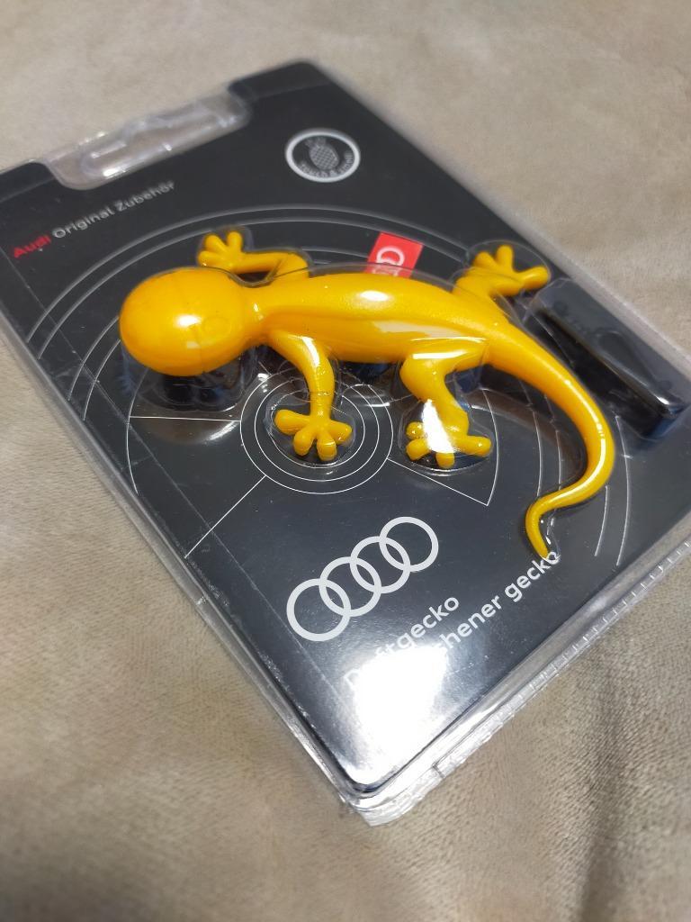 アウディ 純正 ゲッコー エアフレッシュナー gecko 芳香剤 黄色 イエロー Audi エアーフレッシュナー quattro A1 A3 A4  A5 A6 A7 Q6 Q7 TT :tomokojin:TOMOMIストア - 通販 - Yahoo!ショッピング