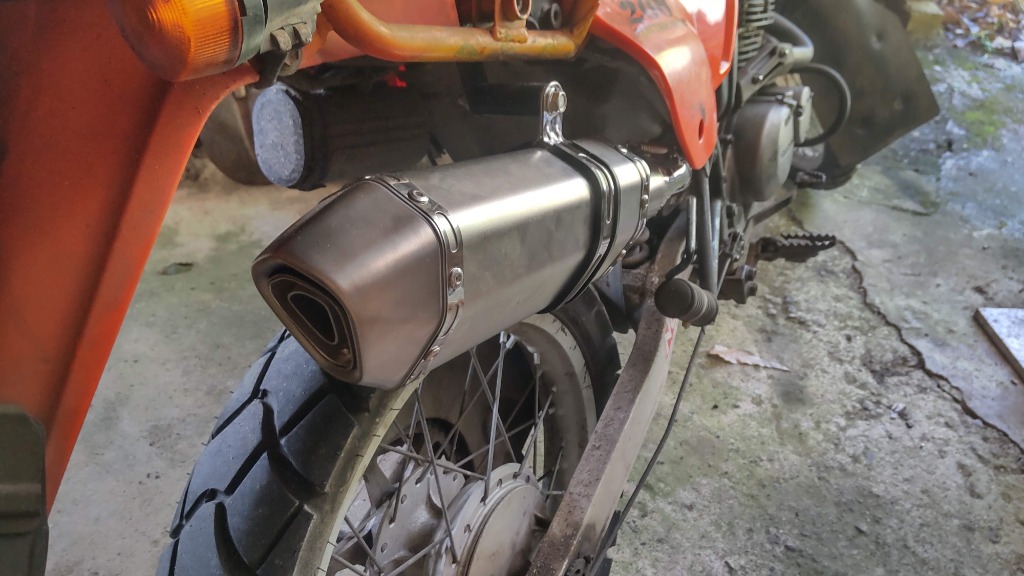 SECRET SPEED☆スズキ DJEBEL200 [ジェベル] SX200 スリップオン