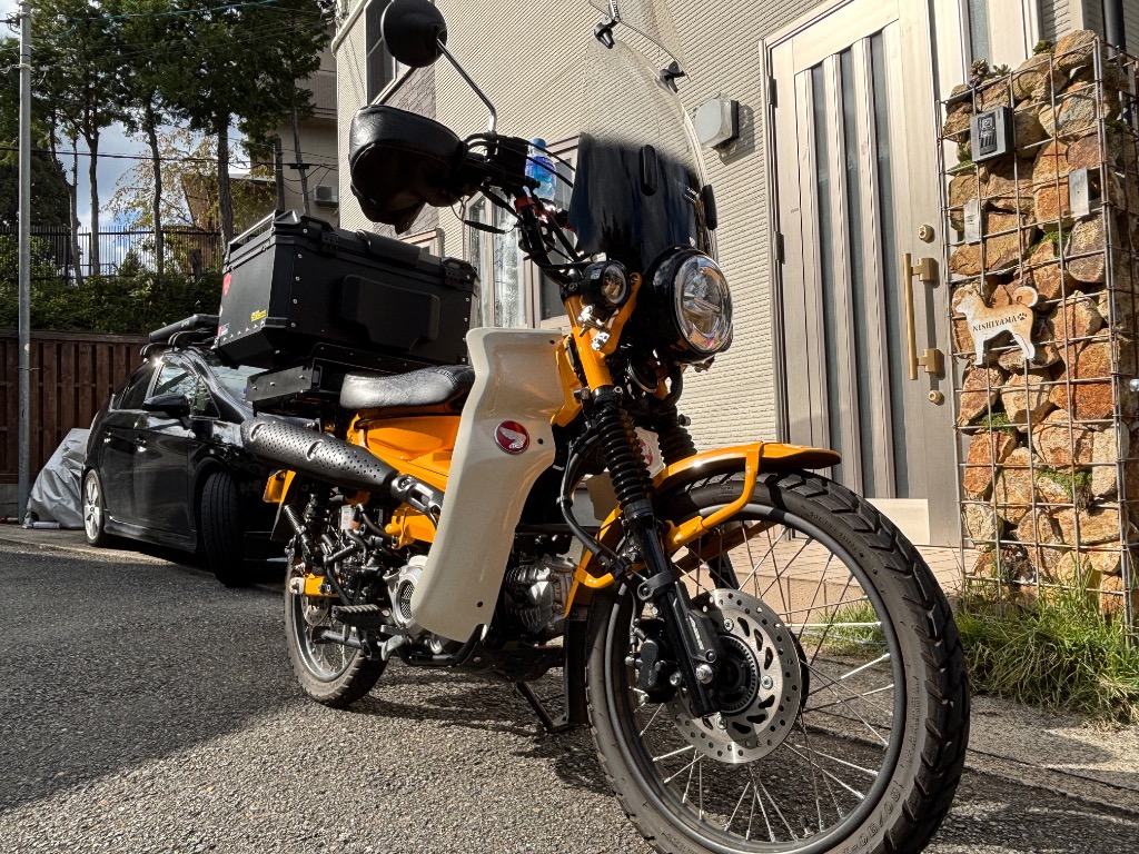 NEW レッグシールド ホンダ ハンターカブ CT125用 JA65 BLAST☆HOUSE製