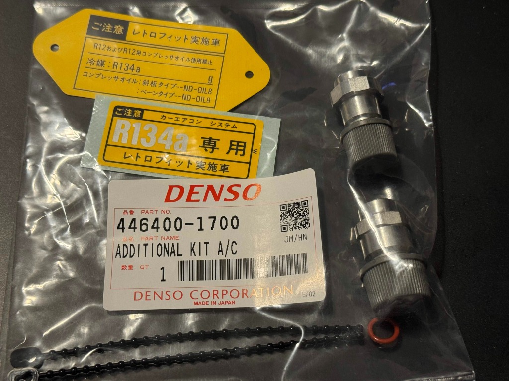 MODE】レトロフィットキット（R12→R134aへ冷媒変換）デンソー製