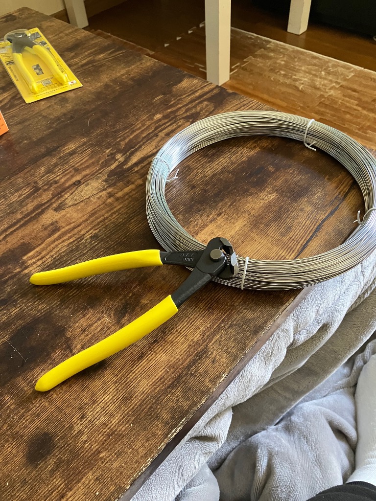 ツノダ 喰切りニッパー（エンドニッパー）165mm EN-165S : TOOLS