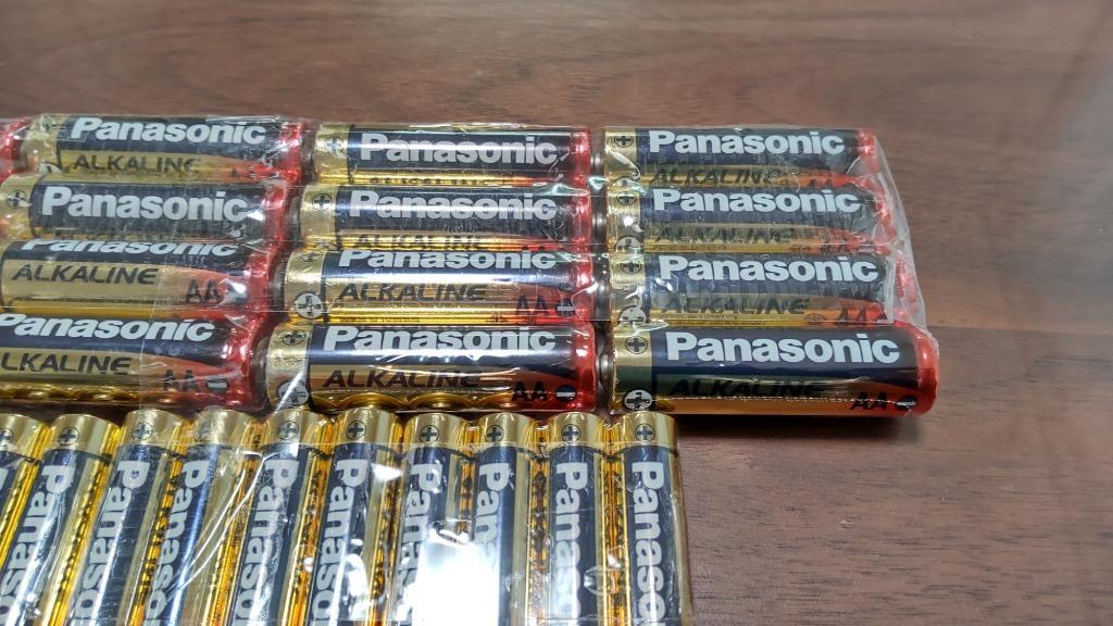 乾電池 20本セット Panasonic 保存10年 アルカリ乾電池 選べる 単3 単4