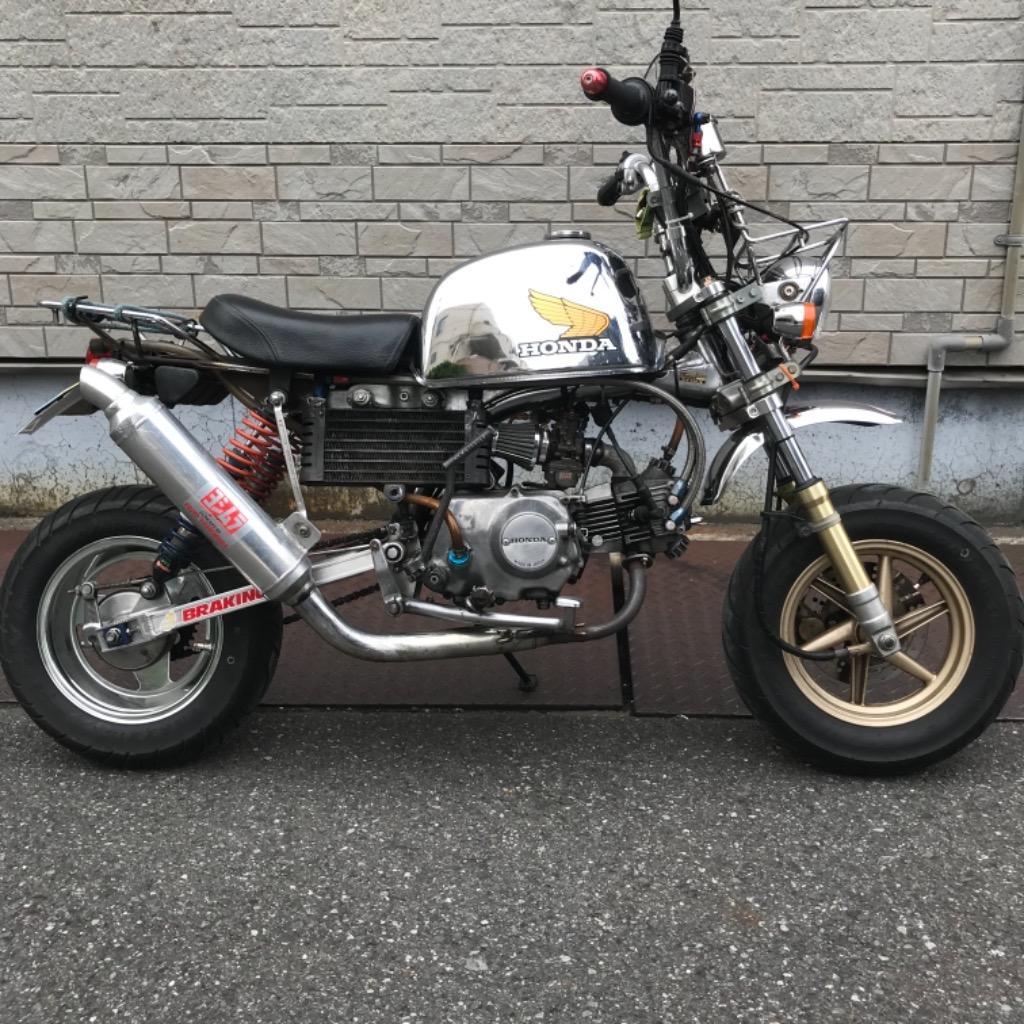 ホンダ モンキー ゴリラ マフラー ストレート オールステンレス