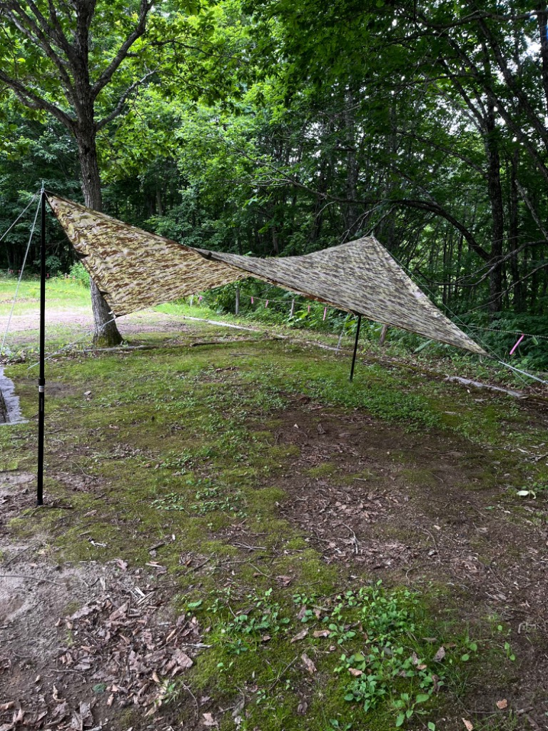 未使用　未開封　ANTCAUS タープポール 2本セット 楽天市場】FUTURE FOX 伸縮ポール 2本セット キャンプ タープポール