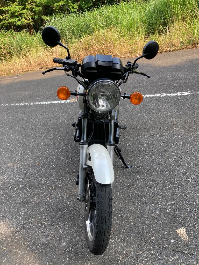 ZII ミラー ショート ブラック GS400 GT380 KH400 KH250 Z400FX Z400GP