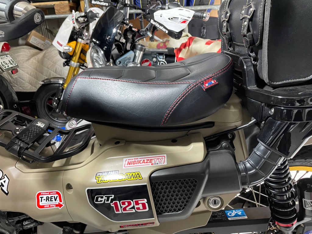CT125 JA55 JA65 ハンターカブ 125 シングルシート カスタム シート