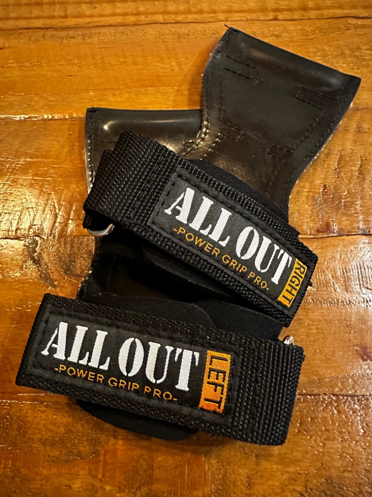 ALL OUT オールアウト パワーグリップ 筋トレ グリップ リスト