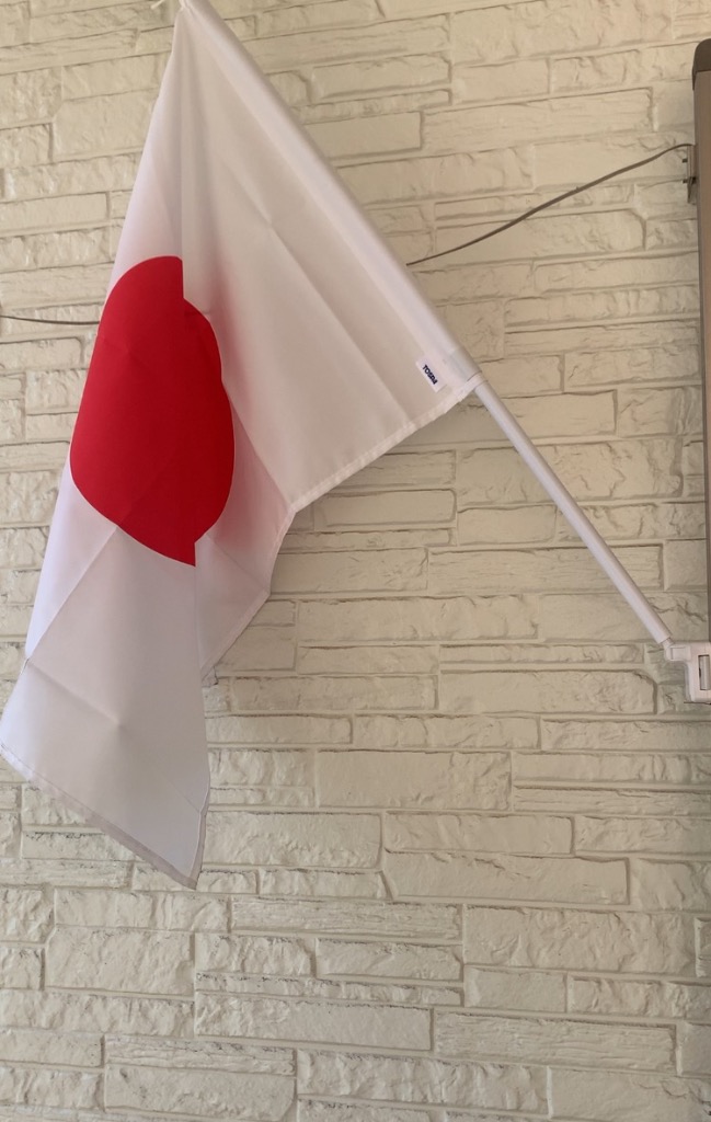 TOSPA 日の丸マンション Lサイズ国旗セット テトロン 50×75cm TOSPA 日の丸マンション Lサイズ国旗セット テトロン 50×75cm