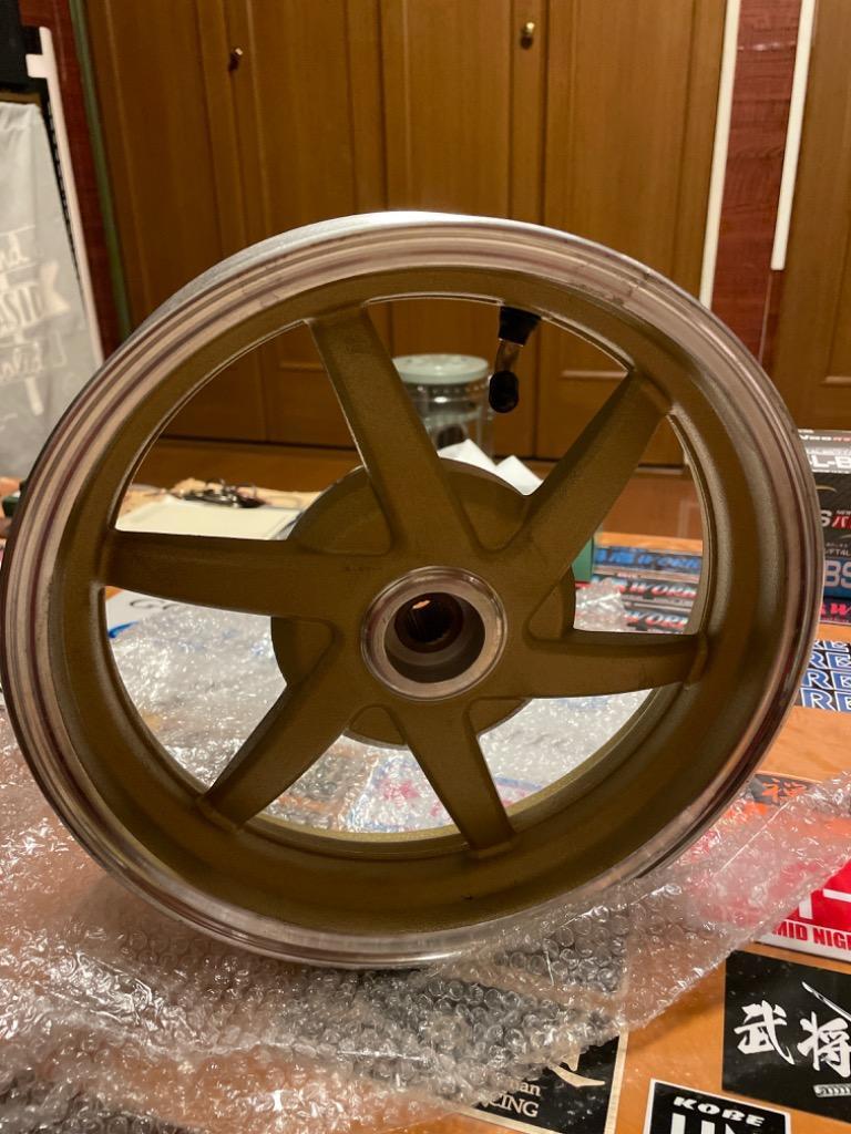 DIO AF28 AF35 アルミ ホイール 前輪 後輪 セット エアーバルブ