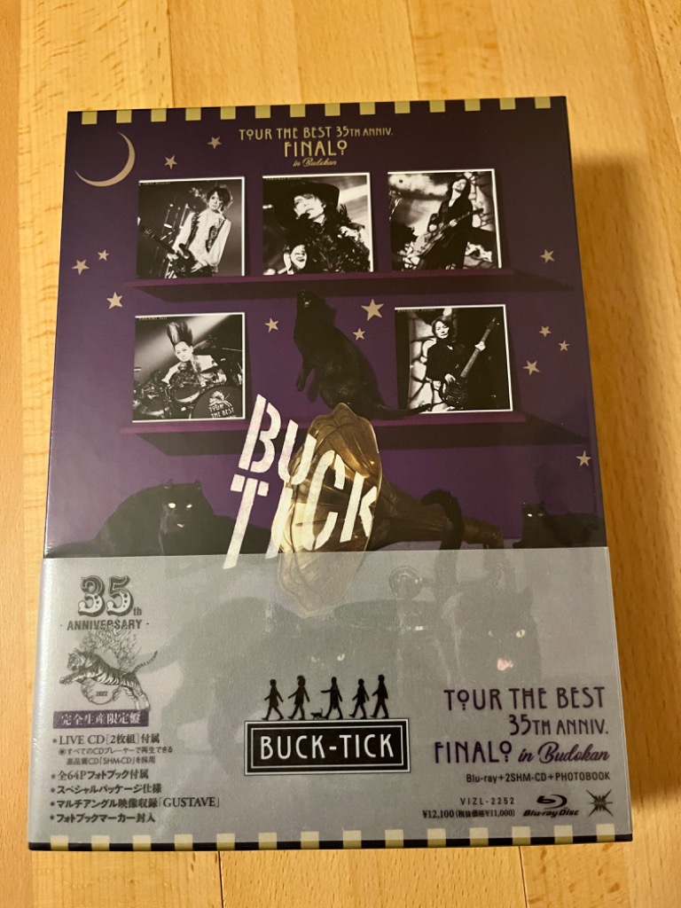 Blu-ray完全生産限定盤 スペシャルパッケージ仕様 BUCK-TICK Blu
